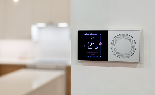 Thermostat intelligent dans une maison