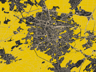 Clean Urban Street Map Zielona
