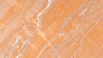 Elegant Orange Onyx Texture with White Veins for Interior Design.