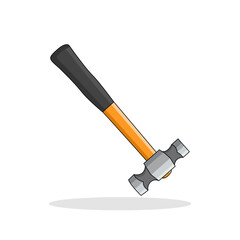 Sledgehammer isolated on white