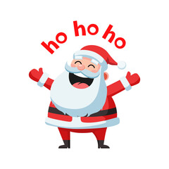 Classic Santa Laughing