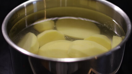 Boiling Potatoes on the Stovetop