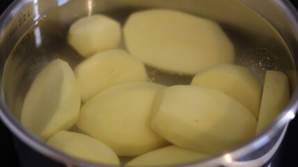 Boiling Potatoes on the Stovetop