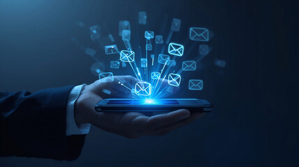 Social network icon on digital screen,
Social network on digital mode 