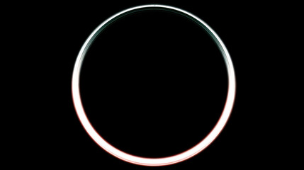 Fototapeta premium Ring Glow Circle