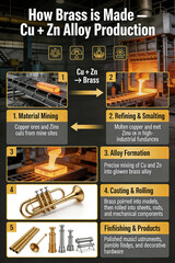 5 Steps to Make Brass: Copper and Zinc Alloy