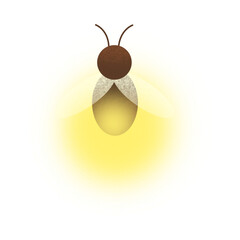 Glowing Firefly Illustration