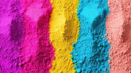 Vibrant abstract holi colors artistic background festival celebration bright environment close-up view colorful concept