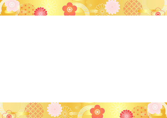 和風のかっこいいフレーム