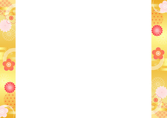 和風のかっこいいフレーム