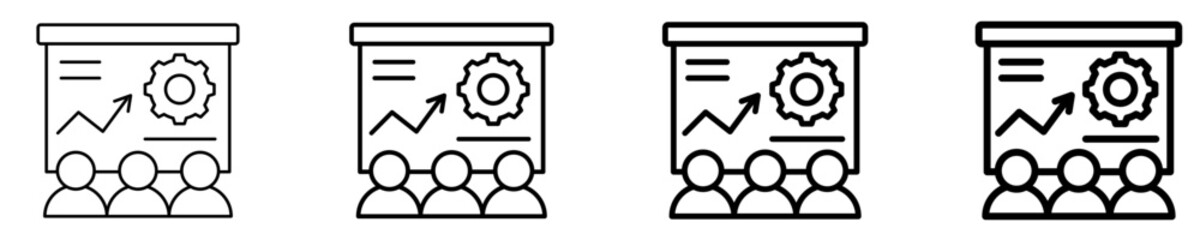 Technical Training Icon Set Different Style Collection  © Infinity Innovation