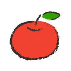 りんごのイラスト