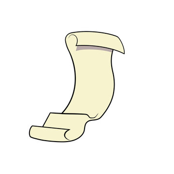 Naughty and nice Christmas Santa list clip art