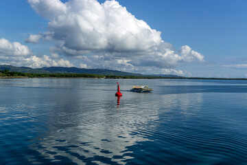 kayaking on the lake