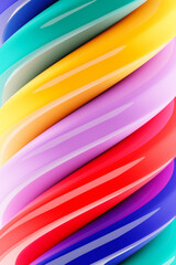 3d illustration of a classic  abstract gradient background with lines. PRint from the waves. Modern graphic texture. Geometric pattern.