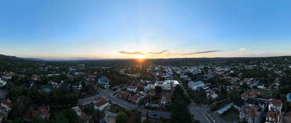 La Falda, Cordoba: Sunset Over Eden Street