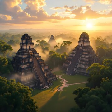 Ciudad de Tikal, Peten, Guatemala, ciudad ancestral maya