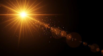 abstract background with stars