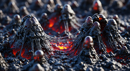 Lava Like Hills Glow