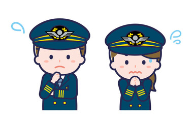 パイロット／2人組／男女 05