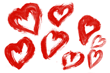 Hand-Drawn Sketch Heart Vector Pack