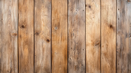 Fototapeta premium Weathered wooden plank background with warm tones and natural grain texture
