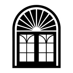vector illustration of a window