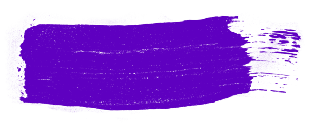 Abstract Violet Paint Brush