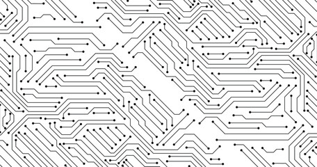 Abstract background with circuit board, technology background. 