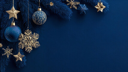 Luxury Christmas Festive background Design Perfect for Holiday Cards and Invitations . Generative AI