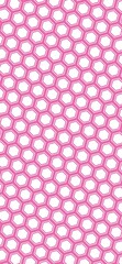 Turtle shell hexagon motifs, structured repeating phone wallpaper, classic geometric mobile background