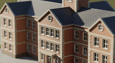 Fototapeta premium houses in the city of riga