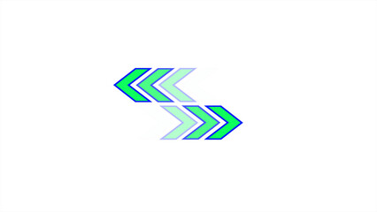 Left and right directional arrow background.