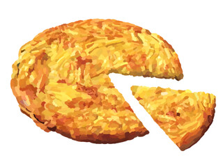 ロスティ（ホールとカット）