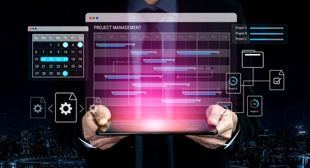 Project scheduling dashboard organizes timelines, tracks progress, and enhances collaboration for efficient workflow, helping teams manage multiple projects and improve productivity. Parse