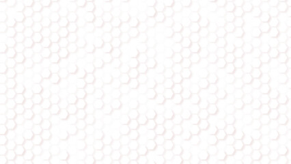 Hexagon Vector Background Pattern in greyscale, panoramic format, black white seamless pattern with hexagon.