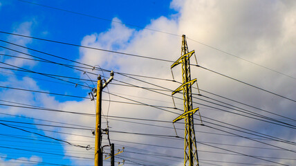 High Voltage Power Lines