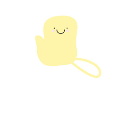 Kawaii Glove Doodle Cartoon