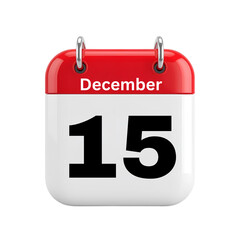 15 December Date - 15