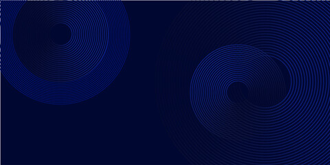 Abstract Blue Circular Patterns With Geometric Lines. Abstract blue background featuring patterns and geometric lines. Perfect for modern design projects, presentations, and backdrops