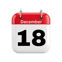 18 December Date - 18