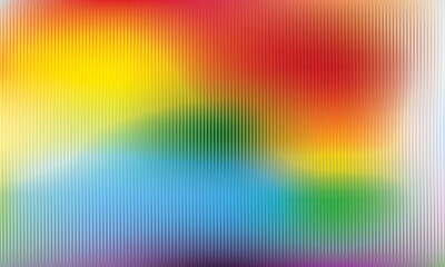 Vibrant rainbow color gradient with vertical corrugated texture.