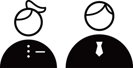 人のアイコン / Human Icon &ndash; シンプル・フラット・ユーザーシンボル