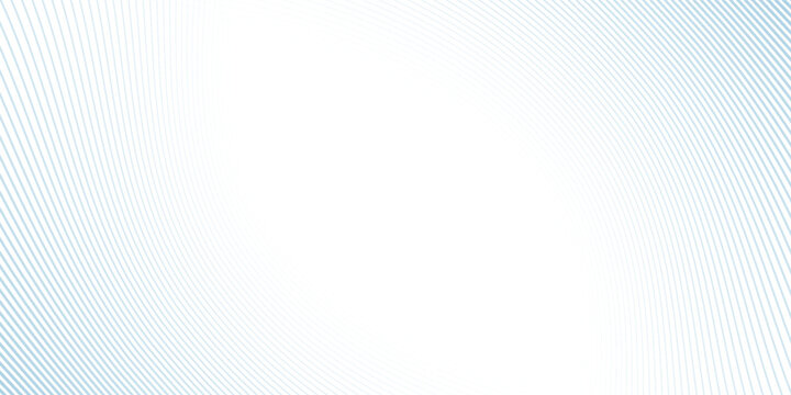 Transparent background with thin wavy pale blue lines. Modern subtle pattern, vector illustration.