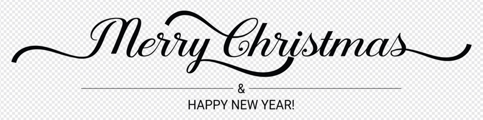  Merry Christmas hand lettering calligraphy isolated on trensparent background. Vector holiday illustration element. Merry Christmas script calligraphy. Greeting card. Vector.