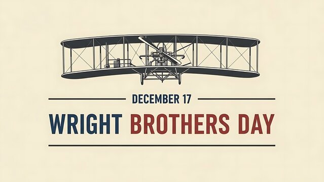 Wright Brothers Day - Celebrating the Pioneers of Flight on December 17th.
