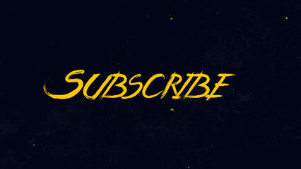 Subscribe to Channel Blog Social Media Marketing Background Animation