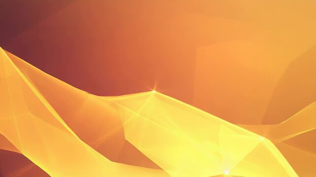 Abstract orange yellow wave digital data background
