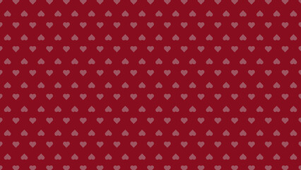 Romantic love hearts pattern background design for beautiful Valentine&rsquo;s Day celebration art