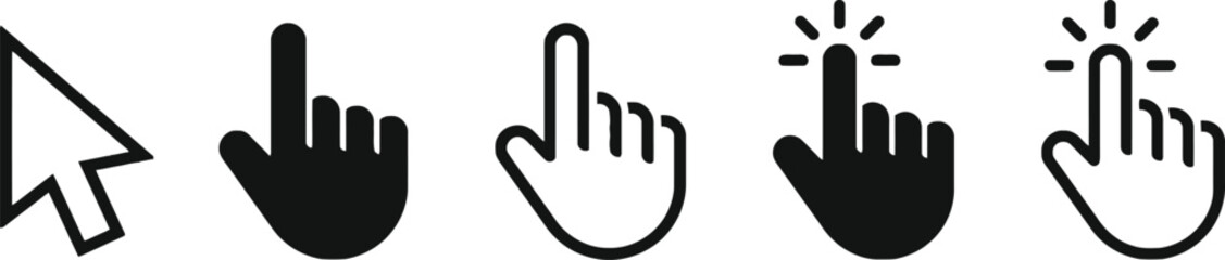 user, shape., selection, classic, black, lines, first, (1446), digital, interface, finger, actions, navigation, commonly, remaining, touch, interaction, four, fingertip, category:, variations, arrow, 